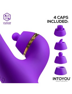 Siter 20 Vibrador con Lengua Flapping Golpeteo y Cabezales Intercambiables 2