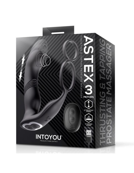 Astex Masajeador Prostatico con Thrusting y Tapping