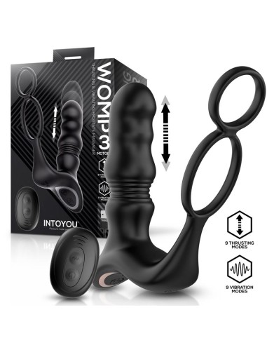 Womp Masajeador Prostatico con Vibracion Thrusting y Control Remoto