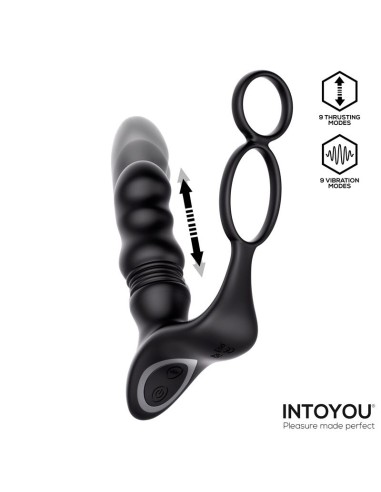 Womp Masajeador Prostatico con Vibracion Thrusting y Control Remoto