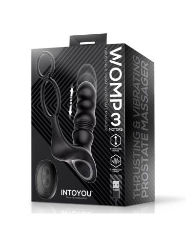 Womp Masajeador Prostatico con Vibracion Thrusting y Control Remoto
