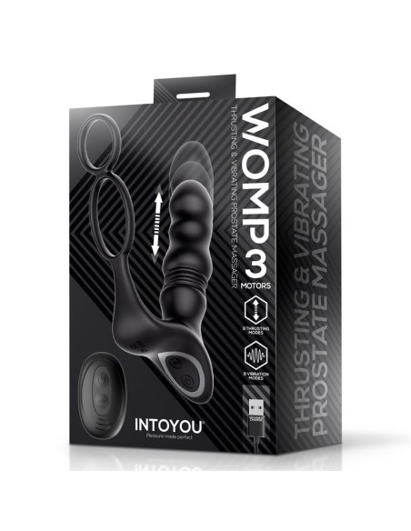 Womp Masajeador Prostatico con Vibracion Thrusting y Control Remoto