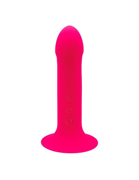 Dildo Doble Densidad Vibracion Hitsens 2 M Rosa
