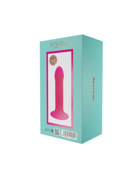 Dildo Hitsens 2 Doble Densidad Rosa