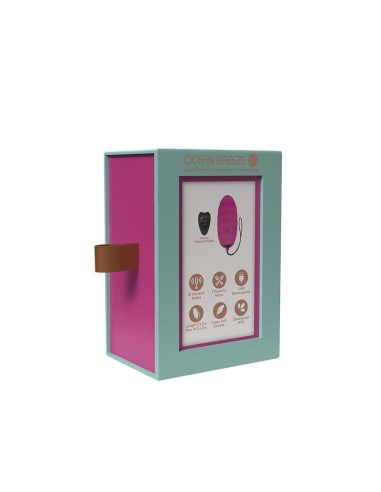 Huevo Vibrador Ocean Breeze 20 Control Remoto Rosa