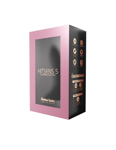 Dildo Hitsens 5 Doble Densidad Negro