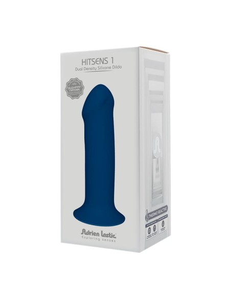 Dildo Hitsens 1 Doble Densidad Azul