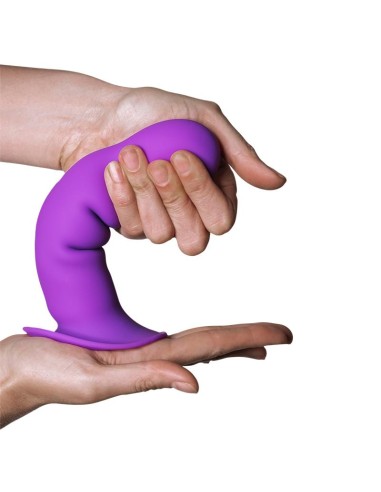 Dildo Hitsens 3 Doble Densidad Purpura