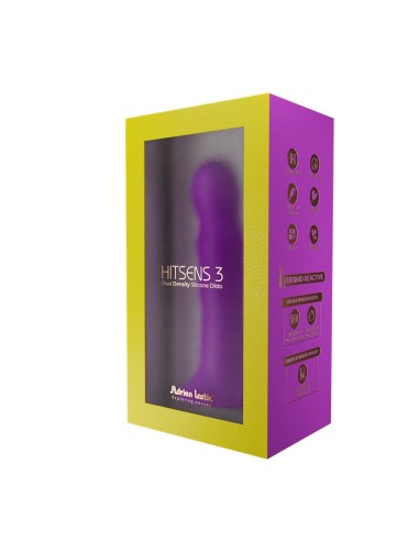 Dildo Hitsens 3 Doble Densidad Purpura