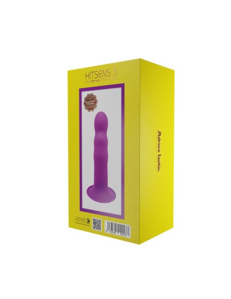 Dildo Hitsens 3 Doble Densidad Purpura