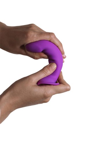 Dildo Hitsens 6 Doble Densidad Purpura