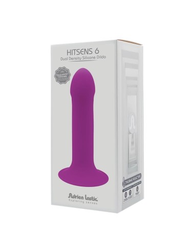 Dildo Hitsens 6 Doble Densidad Purpura