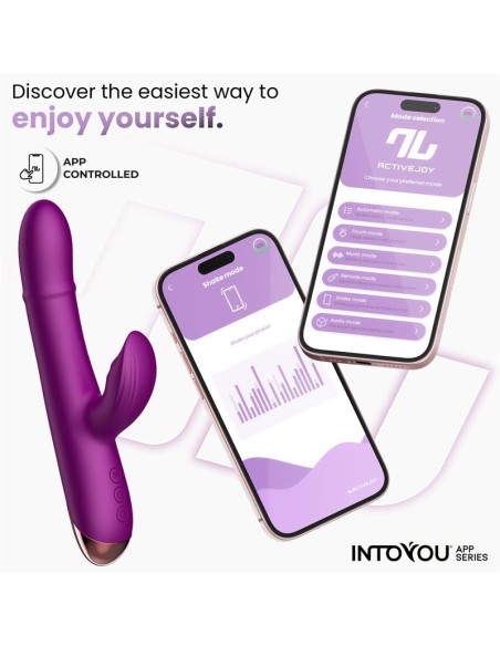 Sendel Vibrador con Anillo de Bolas Internas Up and Down y Pulsacion con App