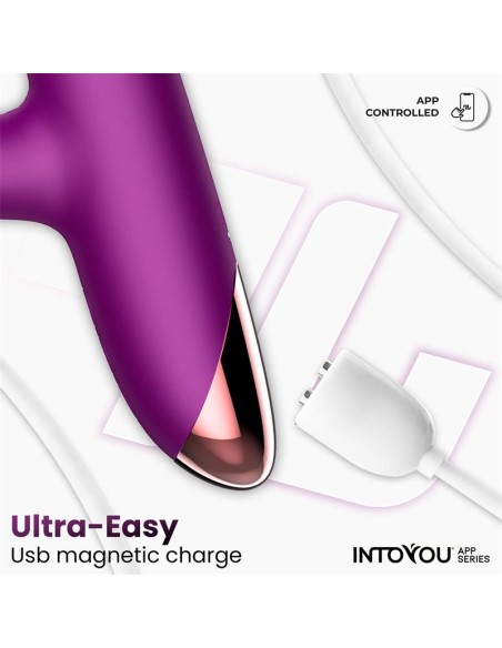 Sendel Vibrador con Anillo de Bolas Internas Up and Down y Pulsacion con App