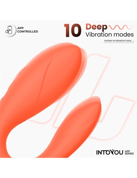 Juguete para Parejas con APP Flexible Salmon