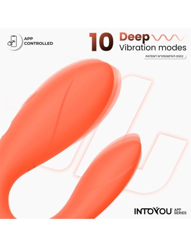 Juguete para Parejas con APP Flexible Salmon