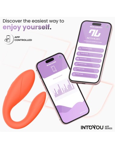 Juguete para Parejas con APP Flexible Salmon