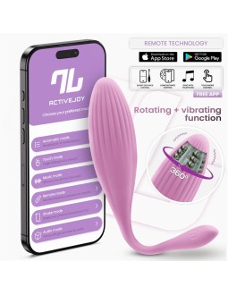 Huevo Vibrador con Bolas Internas con Rotacion y APP USB 2