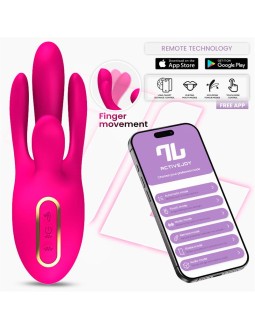 Derek Vibrador con Movimiento Finger 3 Motores y APP 2