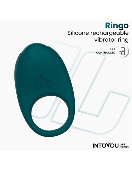 Ringo Anillo Vibrador con APP Unibody Verde