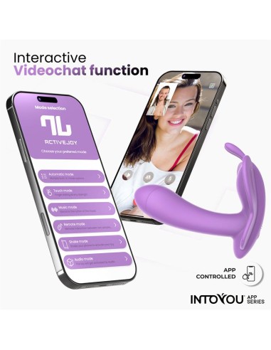 Wingy Estimulador Mariposa con APP Lavanda