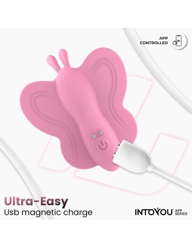 Wingy Estimulador Mariposa con APP Rosa