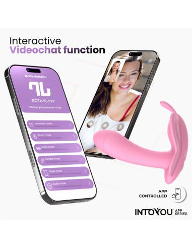 Wingy Estimulador Mariposa con APP Rosa