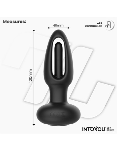 Zack Plug Anal con Flipping Tongue y Vibracion con App