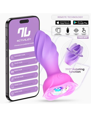 Moxy Plug Anal con Rotacion 360º con App