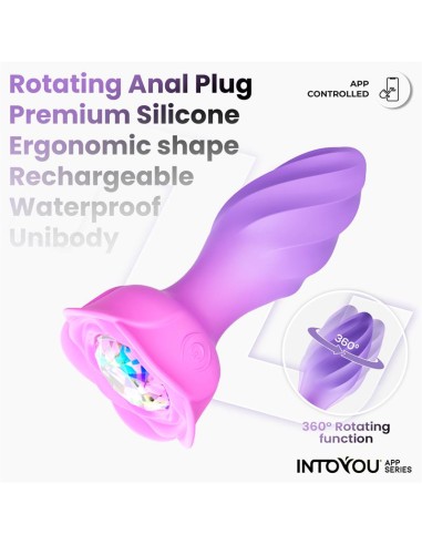 Moxy Plug Anal con Rotacion 360º con App