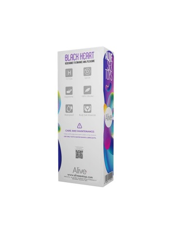 Estimulador Heart Teal Negro