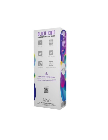 Estimulador Heart Teal Negro