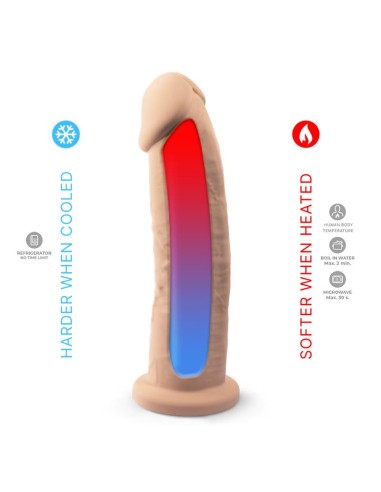 Dildo Dual Density Silicone Mod 2 9
