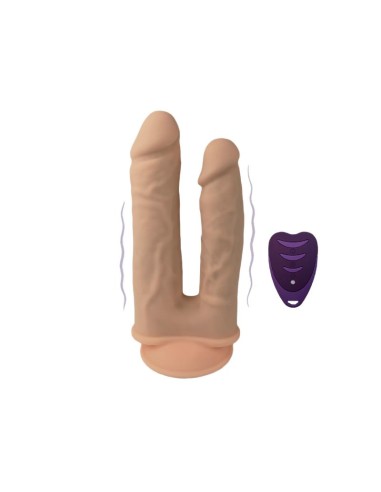 Dildo Doble Penetracion 2 Motores Control Remoto
