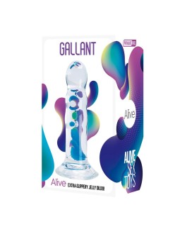 Gallant Dildo Jelly 14 cm Transparente 2