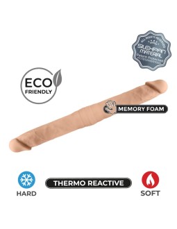 Dildo Doble Dual Density Double Dong S Natural 2