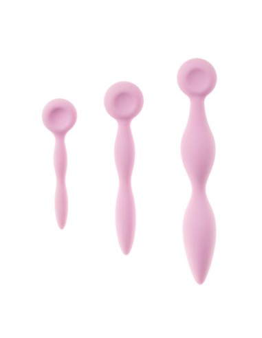 Dilatadores Vaginales Intimrelax Rosa Silicona