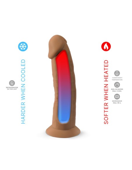 Dildo Dual Density Mod 2 75 Caramel