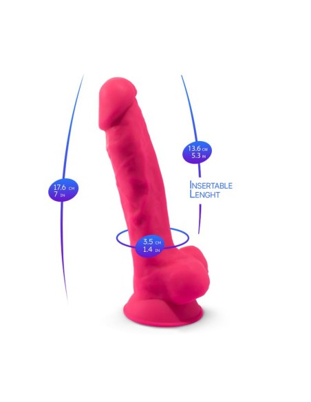 Dildo Dual Density Mod 1 7 Rosa