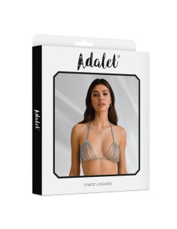 Mireya Sujetador Plateado Talla unica 2