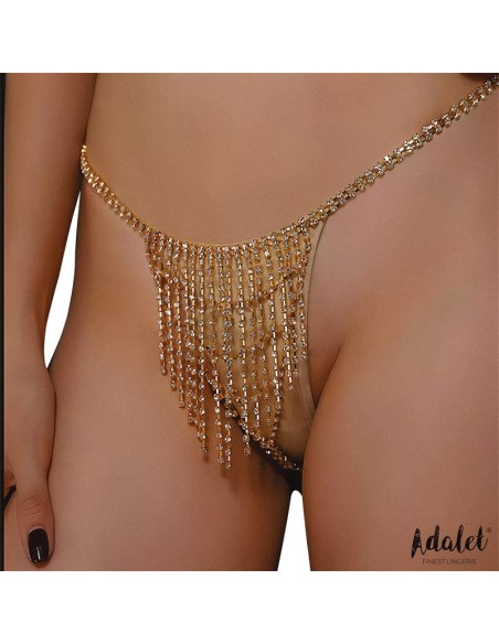 Samira Tanga Dorado Talla unica