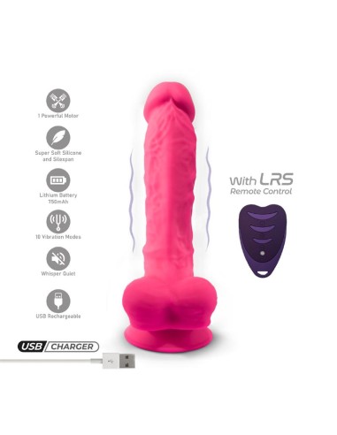 Dildo Dual Density con vibracion Mod 1 8