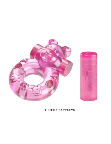 Anillo con Bala Vibradora Osito