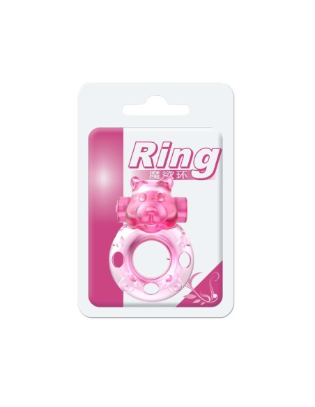 Anillo con Bala Vibradora Osito