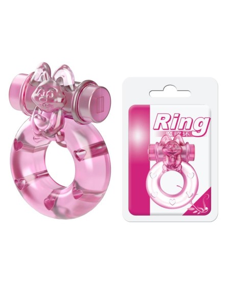 Anillo con Bala Vibradora Conejito