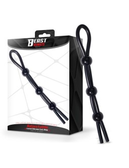 Lasso Anillo para el Pene Silicona Ajustable