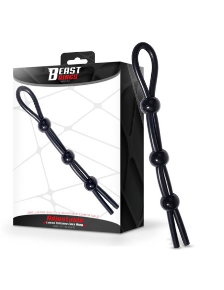Lasso Anillo para el Pene Silicona Ajustable