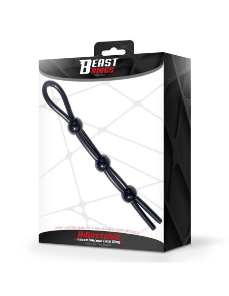 Lasso Anillo para el Pene Silicona Ajustable