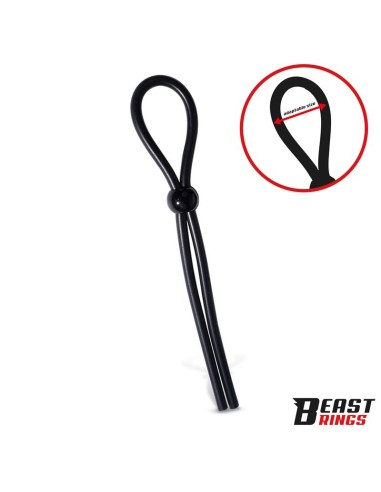 Lasso Anillo para el Pene Silicona Ajustable