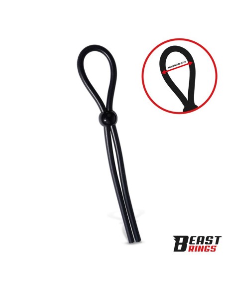 Lasso Anillo para el Pene Silicona Ajustable